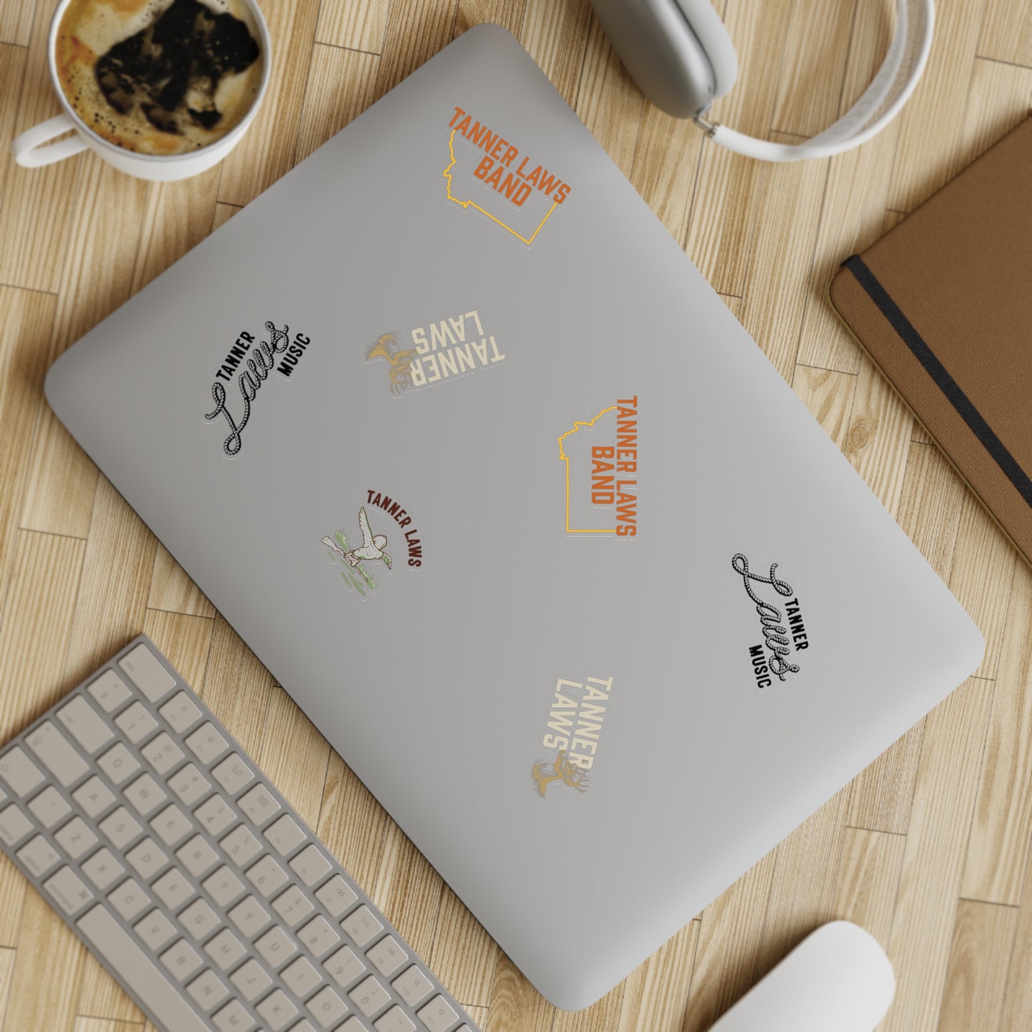 Stickers: Tanner Laws Band and Tanner Laws Band